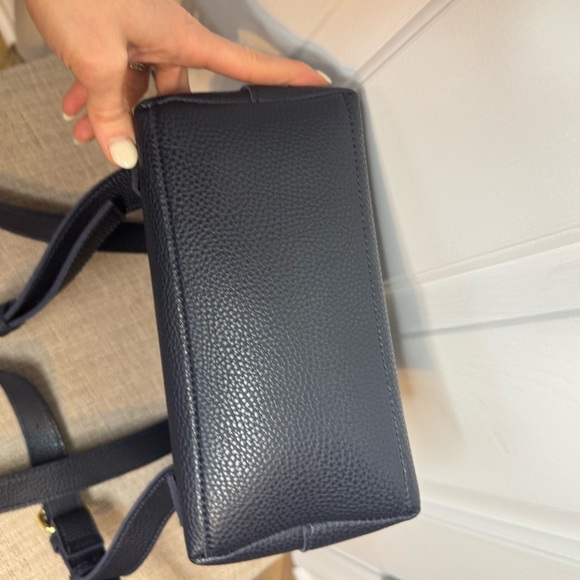 Katie Loxton London Bea Backpack Vegan Leather Navy Blue Adjustable Straps main image 8